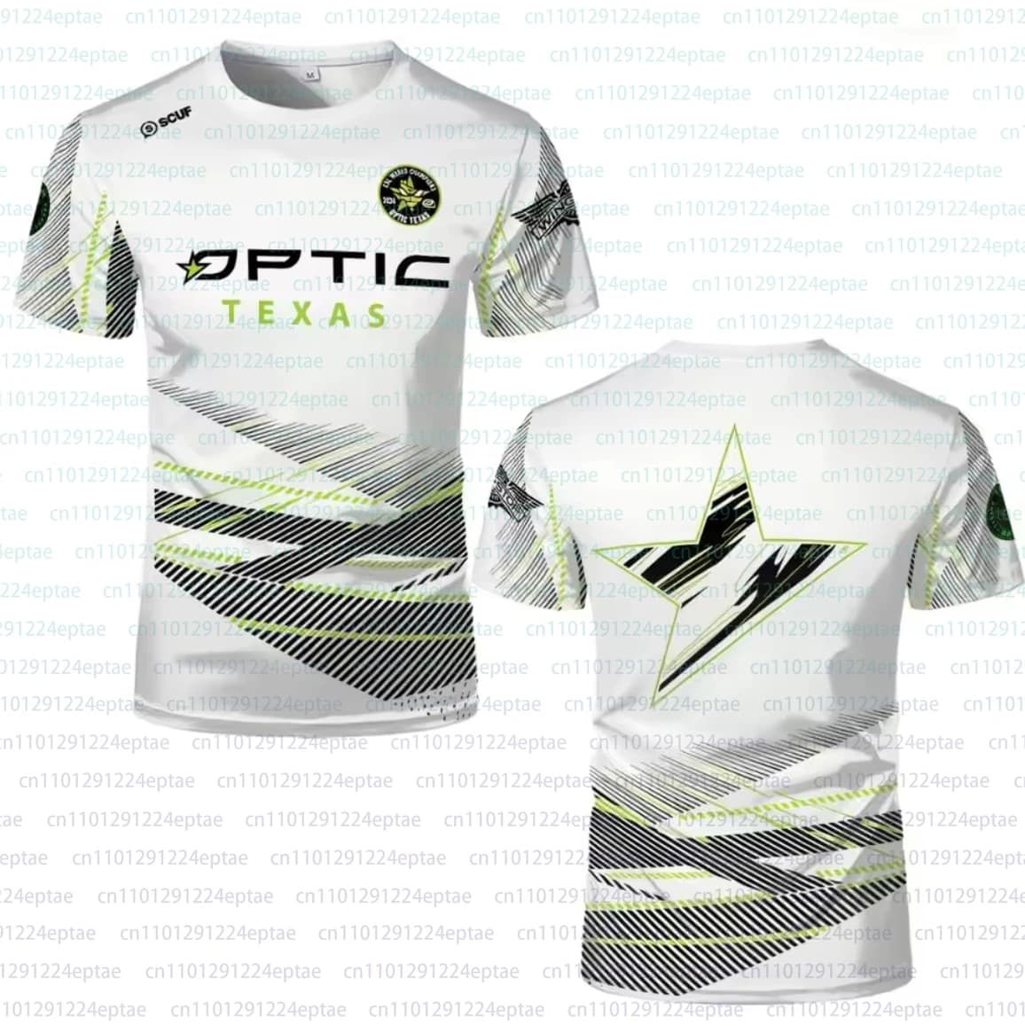 T-shirt respirant imprimé en 3D pour fans de l'équipe d'e-sport Team Esports Club 2026 OpTic TEXAS N