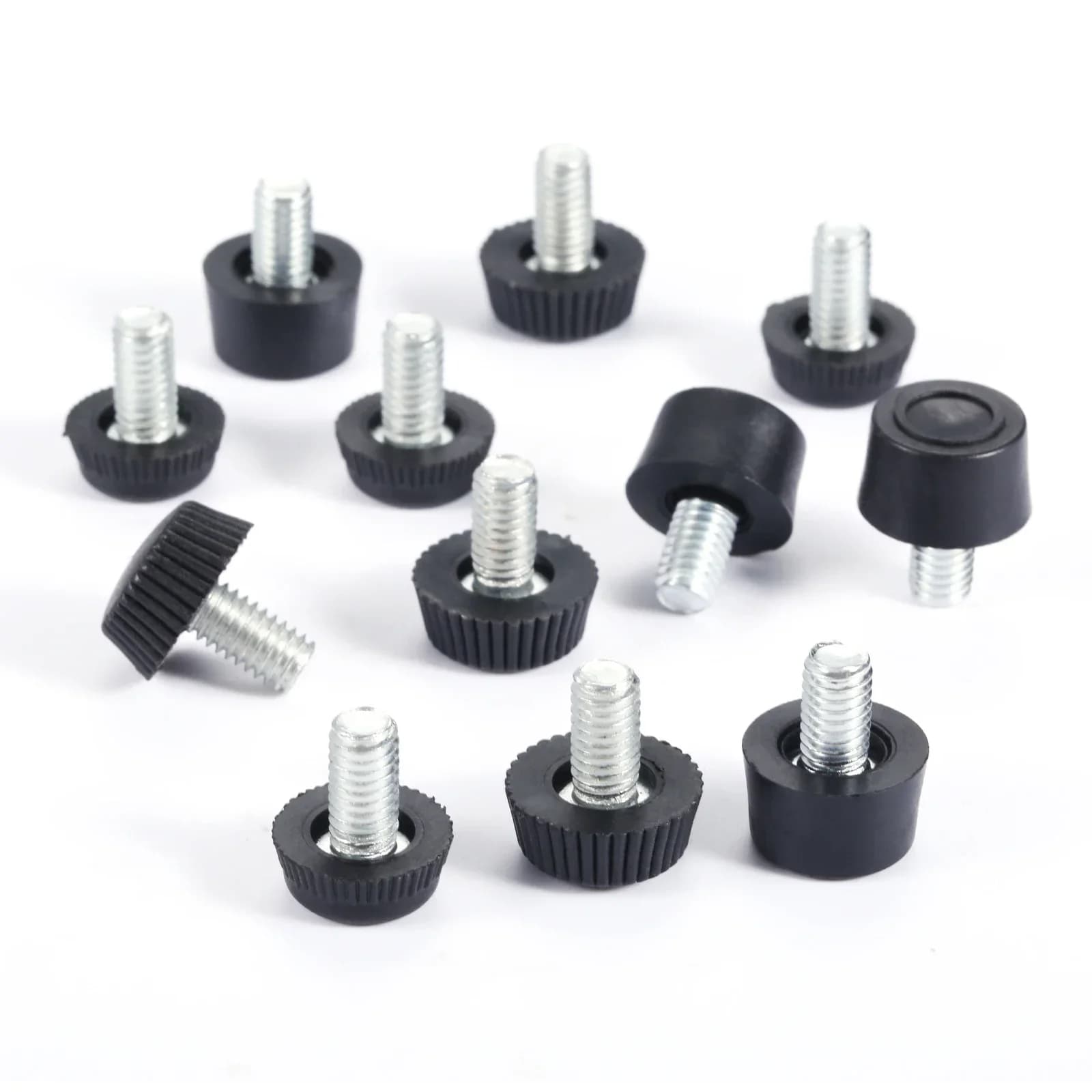 10 pièces/ensemble pieds de meubles de réglage M6 * 10mm vis nivellement hauteur Pad Balance Table P