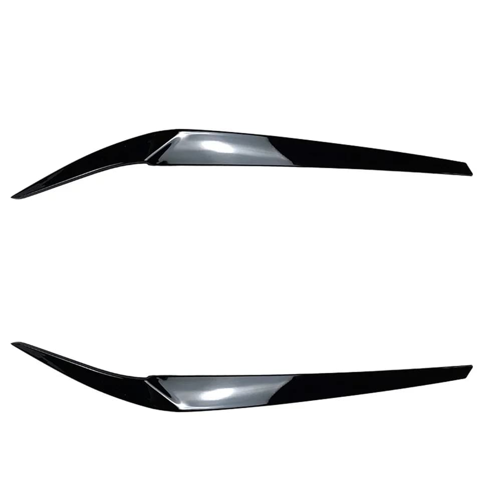 2 pièces ABS brillant phare mauvais sourcils paupières pour BMW G30 G31 F90 5 série 520d 525i 530i 5