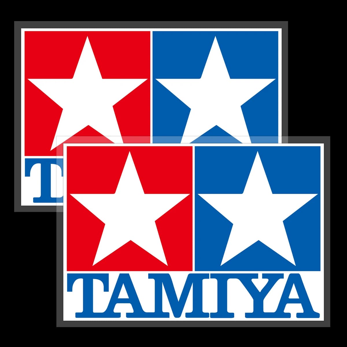TAMIYA avertissement de sécurité réfléchissant Moto autocollants voiture Moto vélo e-bike Scooter ré
