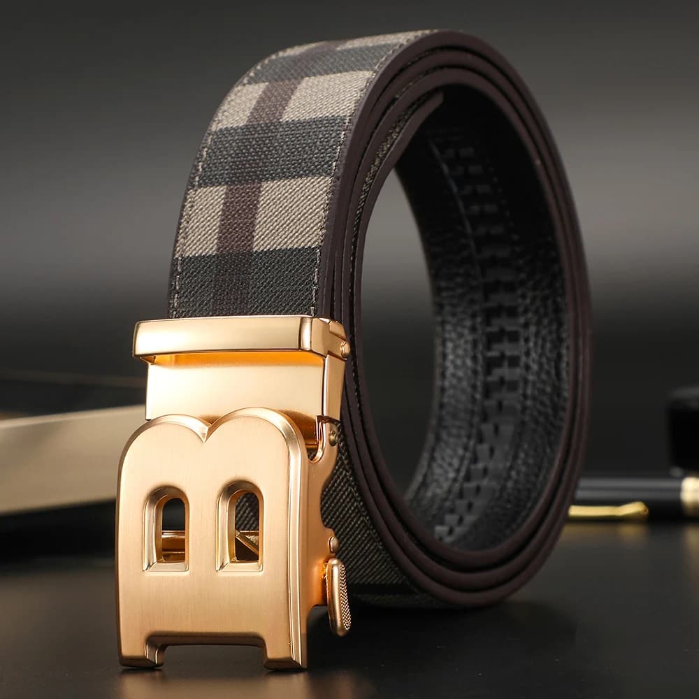 Haute qualité Designers affaires hommes ceinture de luxe marque célèbre mâle marque boucle de ceintu