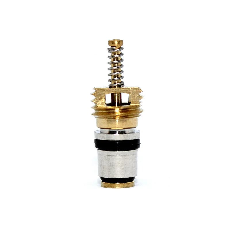 1 ensemble R12 R134A Auto voiture climatisation A/C pneu Valve tige noyau dissolvant Kit d'outils