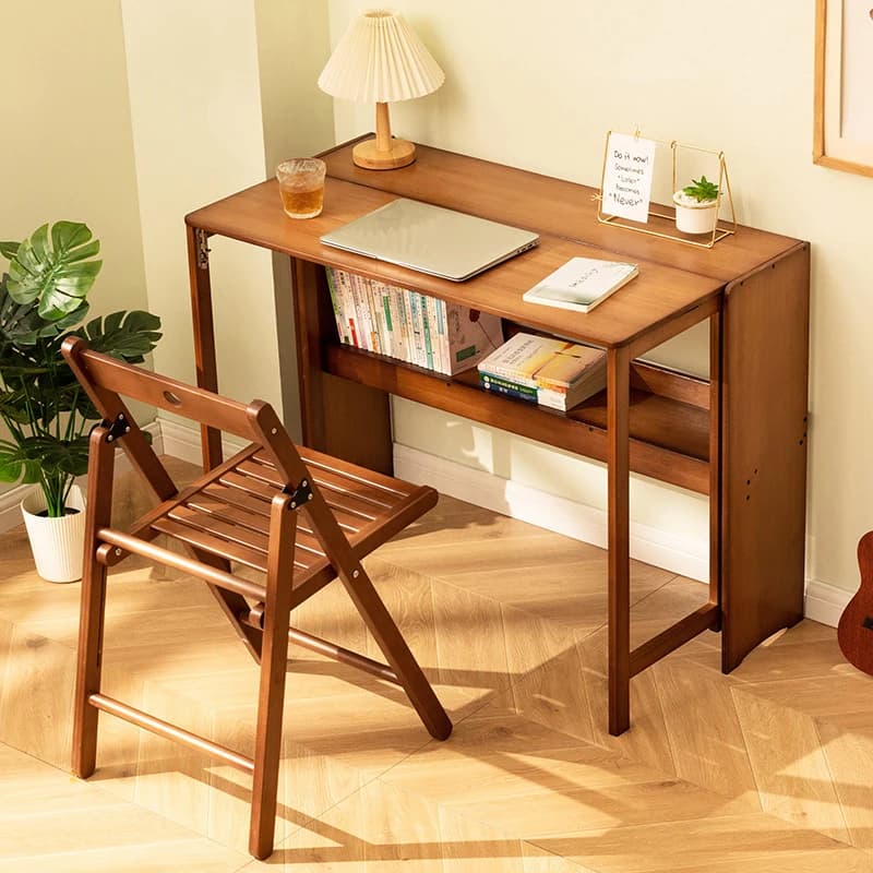 Bureau pliant pour ordinateur, table d'ordinateur, petit bureau d'étudiant, bureau domestique, table
