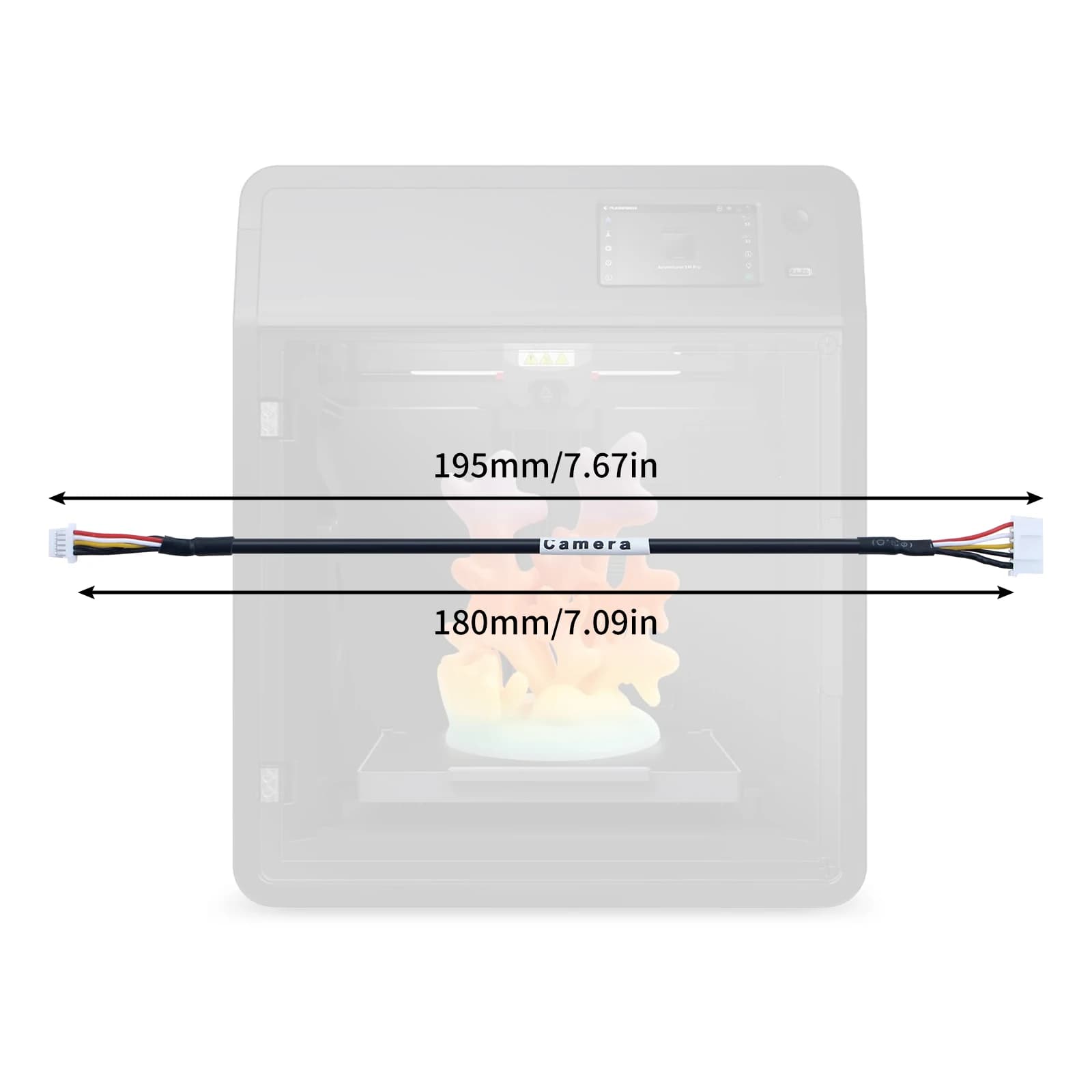 Caméra d'impression 3D pour FLASHFORGE AD5M/AD5MP, Kit de caméra facile à installer et surveillance 