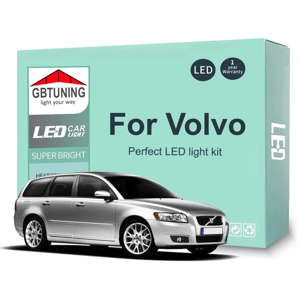 Kit d'ampoules intérieures LED pour Volvo V70 V50 V60 XC60 XC70 XC90 C30 C70 S40 S60 S70 S80 S90, dô
