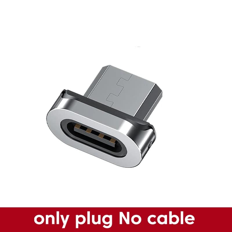 AUFU câble de Charge magnétique 3A Charge rapide USB Type C câble aimant Micro USB fil de Charge de 