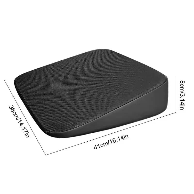 Coussin de siège de voiture compensé pour adultes, rehausseur de siège pour personnes courtes, rehau