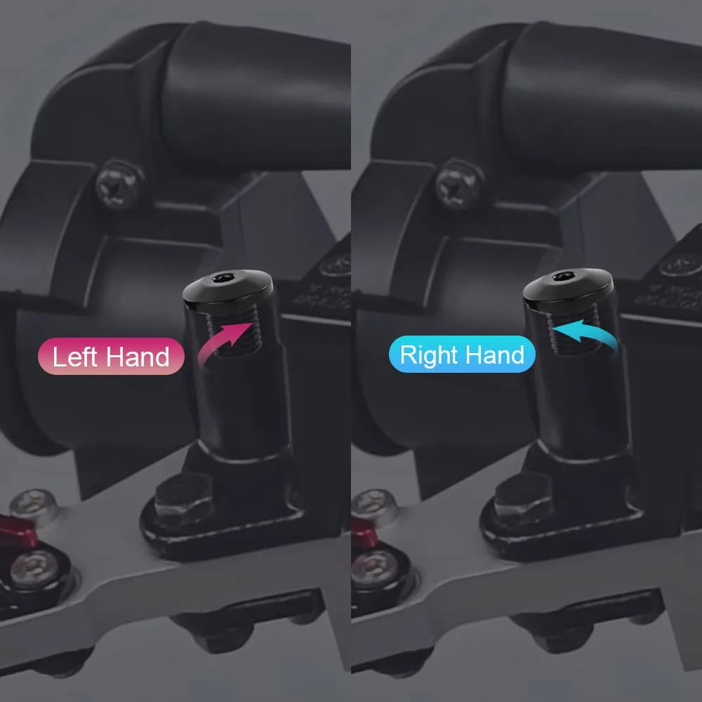 Bouchons de trou de miroir à filetage gauche et droit, pour Yamaha FZ-09 MT-09 Tenere 700 XSR900 MT-
