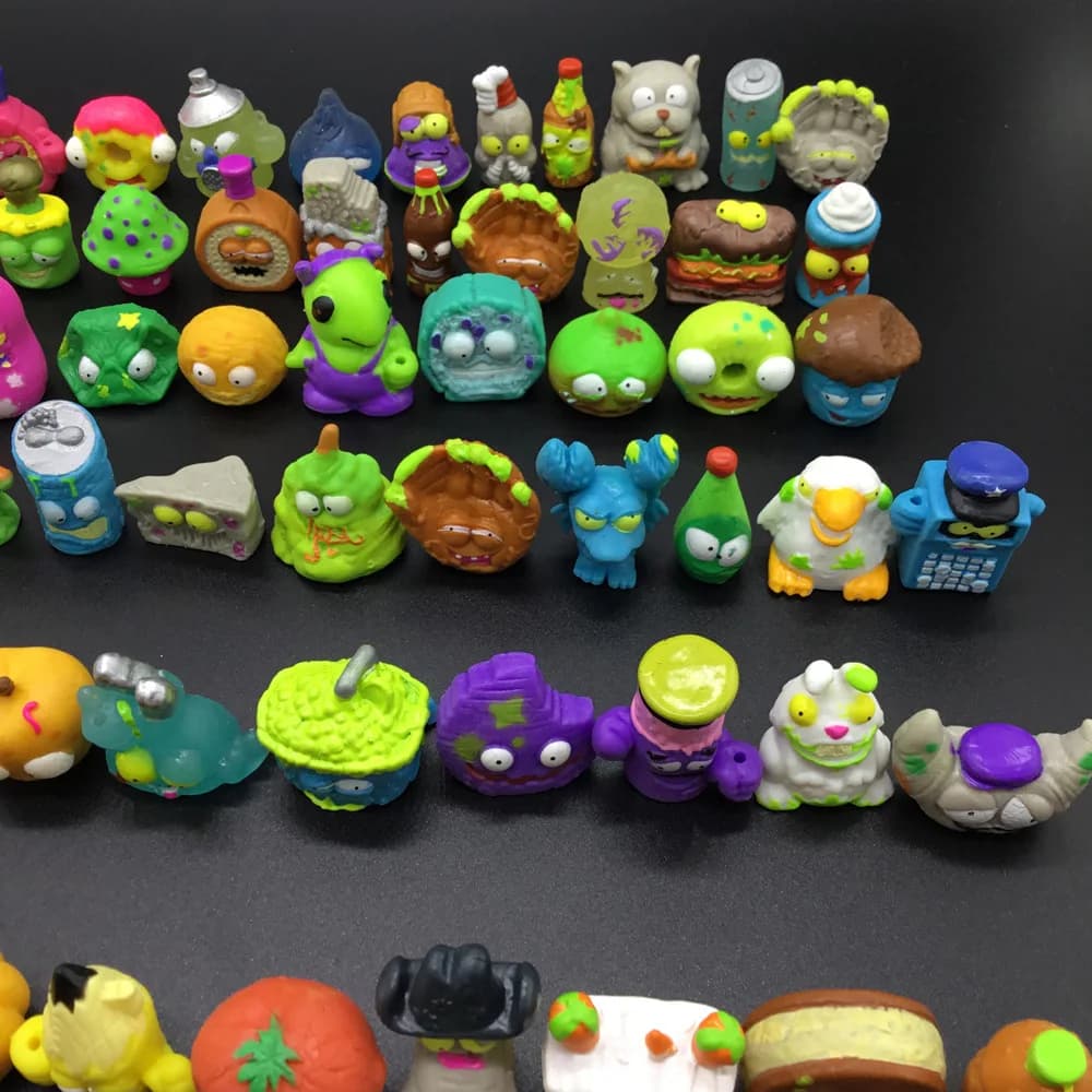 Figurines de Collection de ordures pour enfants, 20 à 100 pièces, 2 à 3cm, modèles de jouets, cadeau