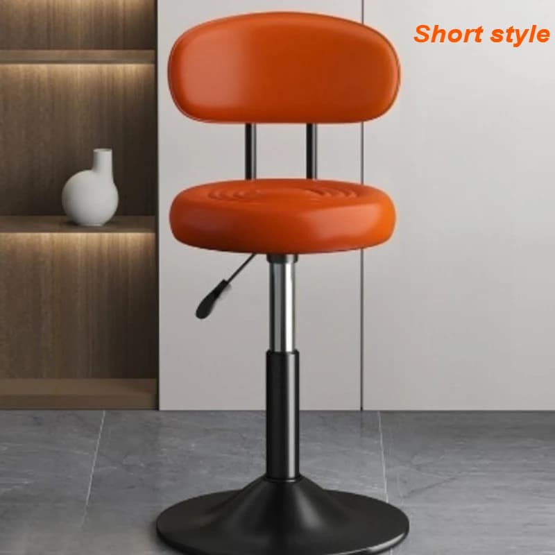 ‌ 360 °   Tabouret de bar pivotant, chaise de comptoir réglable en hauteur, tabouret de bar multicol