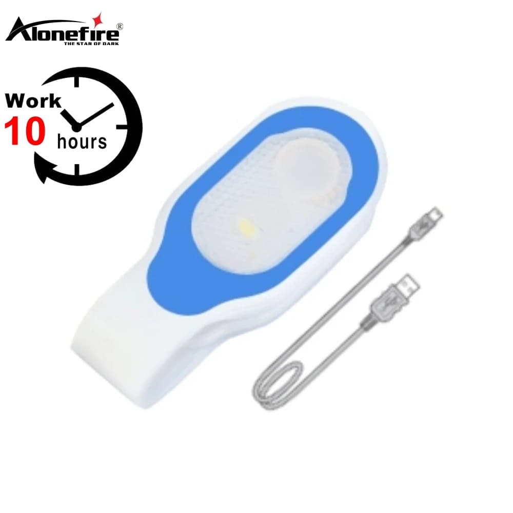 USB charge sécurité Silicone souple course travail en plein air enfant lampe sangle randonnée chien 