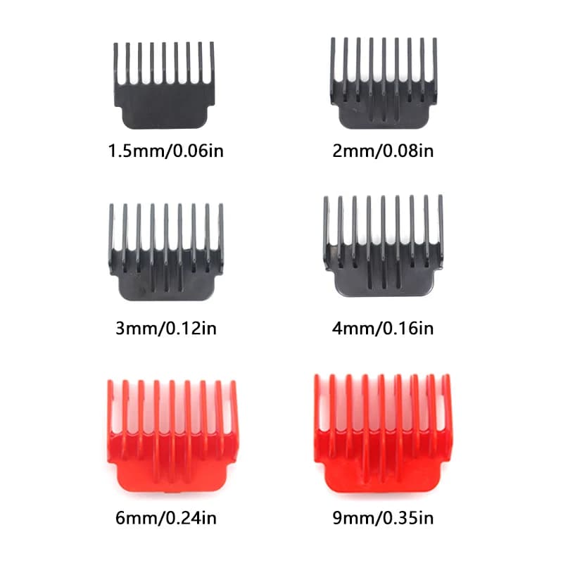 Pour T9 1.5/2/3/4/6/9mm tondeuse à cheveux professionnelle limite peigne gardes garniture barbe coif