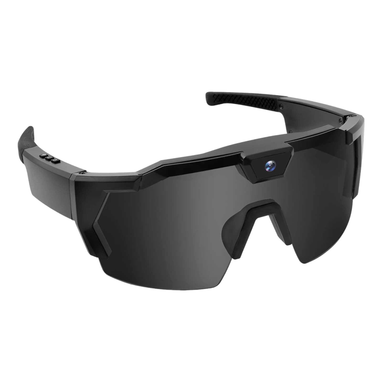 POV lunettes de sport avec caméra 16GB HD 1080P lunettes vidéo caméra d'action lunettes de soleil lu