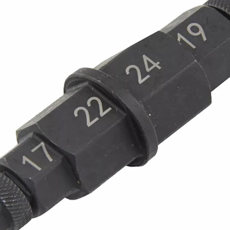 Adaptateur de douille de broche d'appellation hexagonal Allen pour moto, outil de retrait d'opathie,