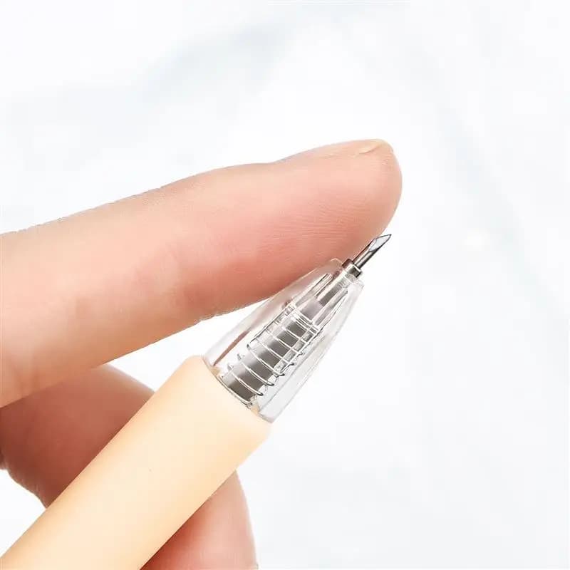 Ensemble de recharge de stylo couteau, utilitaire d'art, couteau découpé en papier, autocollant de S