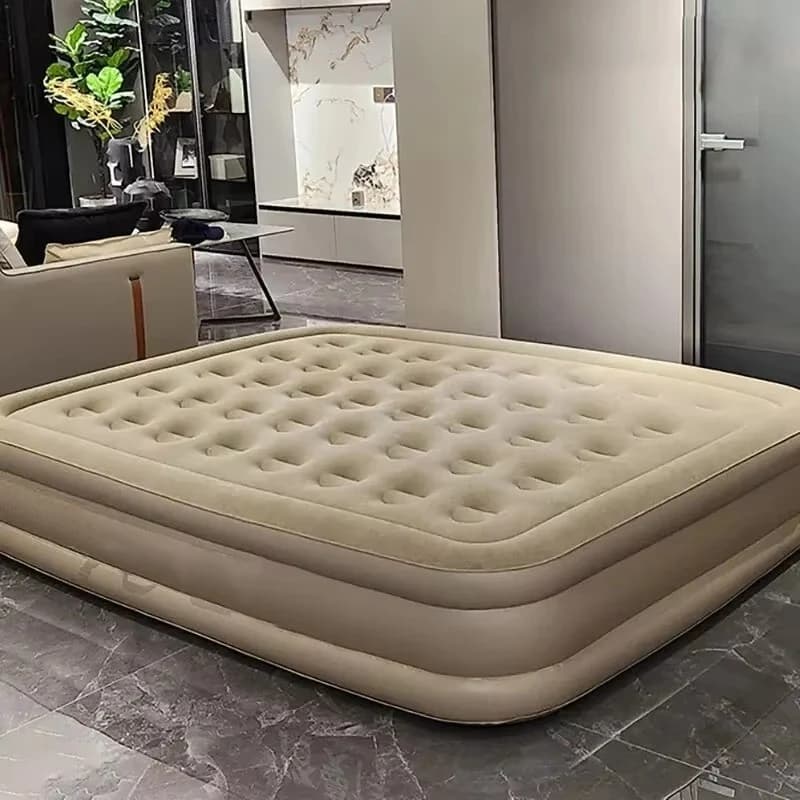Matelas pneumatique intérieur tapis de Glamping matelas de couchage gonflable en PVC tapis de lit de