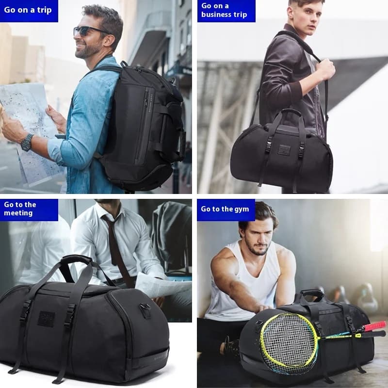 BANGE sac de sport pour hommes valise multifonction sac à dos grand étanche Anti-taches hommes sac d