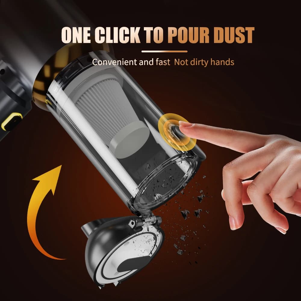CENRR-998000PA Aspirateur de voiture sans fil portable, nettoyeur sans fil, machine à livres, aspira