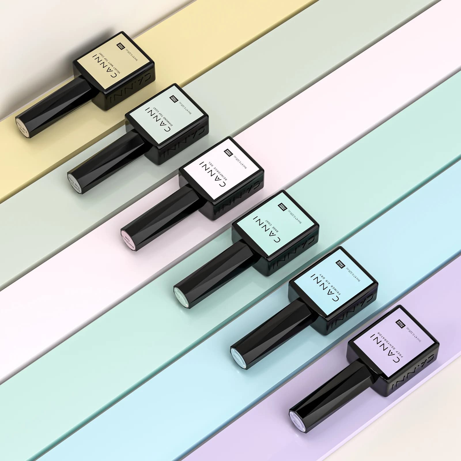 9ml CANNI HEMA/TPO gratuit couleur rose nu vernis à ongles couverture complète Semi Permanent longue