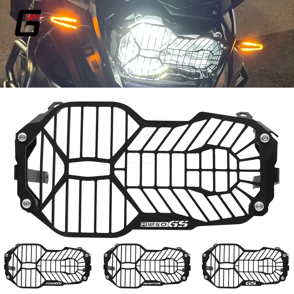 Runder GS-Protecteur de lumière de sauna pour moto, couverture de calandre d'aventure, BMW R 1200 R1