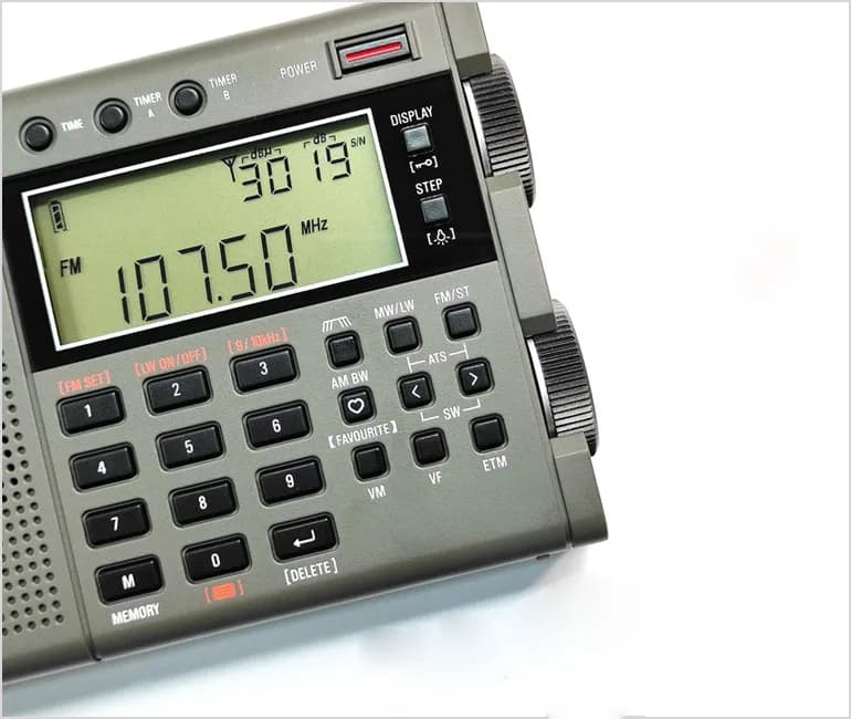 TECSUN-Récepteur radio DSP pleine bande PL320 FM, AM, SW, WM, radio FM, radio stéréo portable, écran