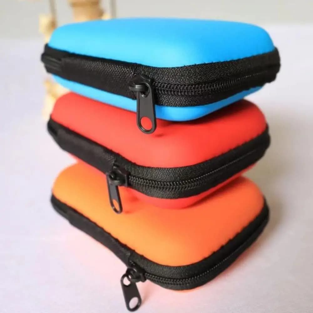 Boîte de rangement pour jeux de cartes, sac pour écouteurs Bluetooth, sac Eva, sac de rangement mult
