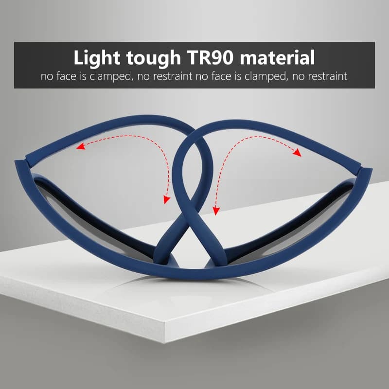 ZENOTTIC TR-90 lunettes de soleil polarisées flexibles hommes Sport de plein air lunettes de soleil 