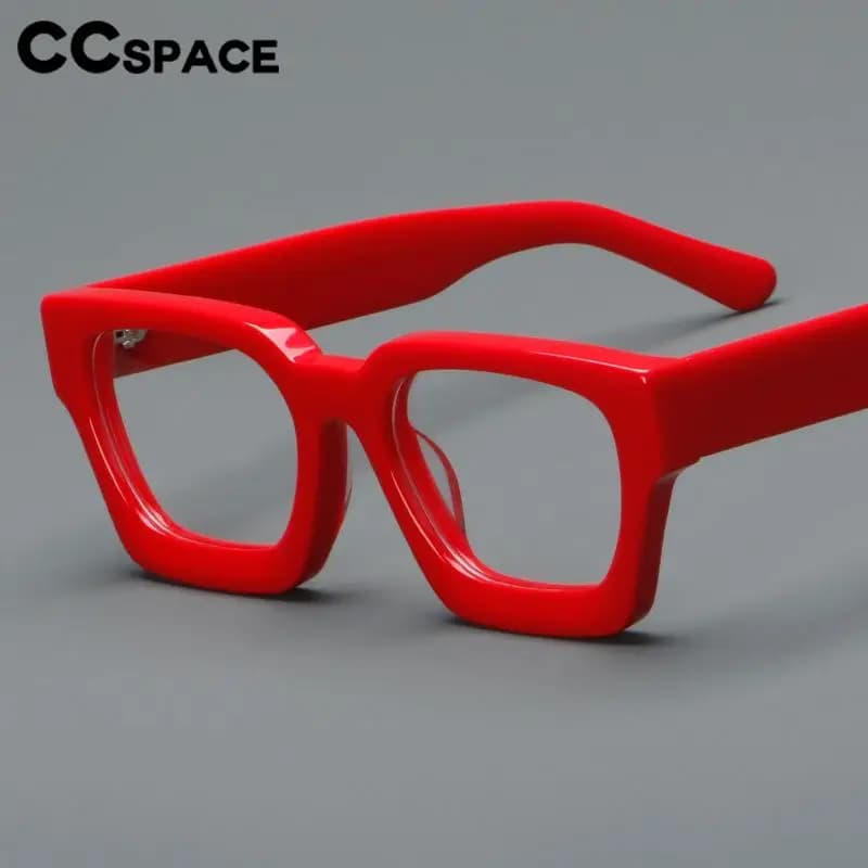 Lunettes optiques carrées en acétate pour femmes, montures de Prescription universelles Vintage, ten