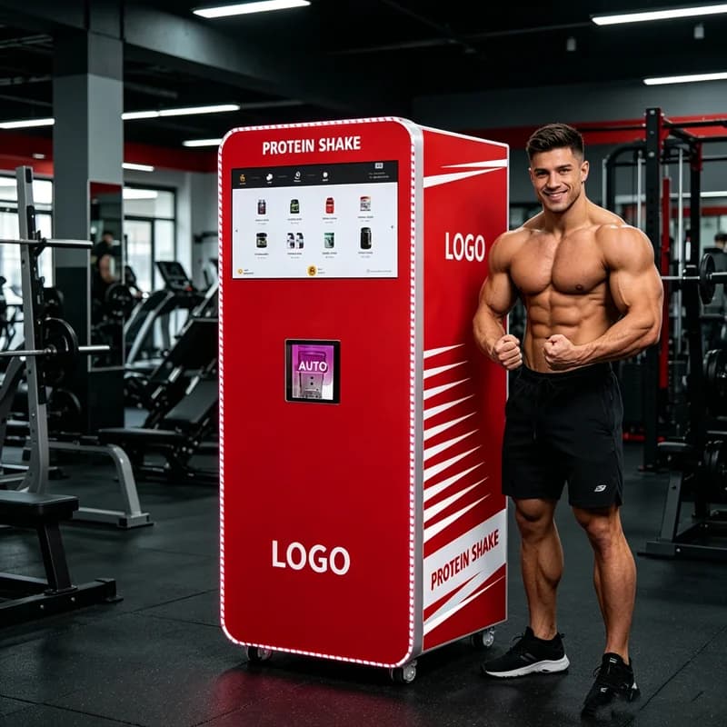 Distributeur automatique de shakes protéinés de haute qualité pour les salles de sport, distributeur