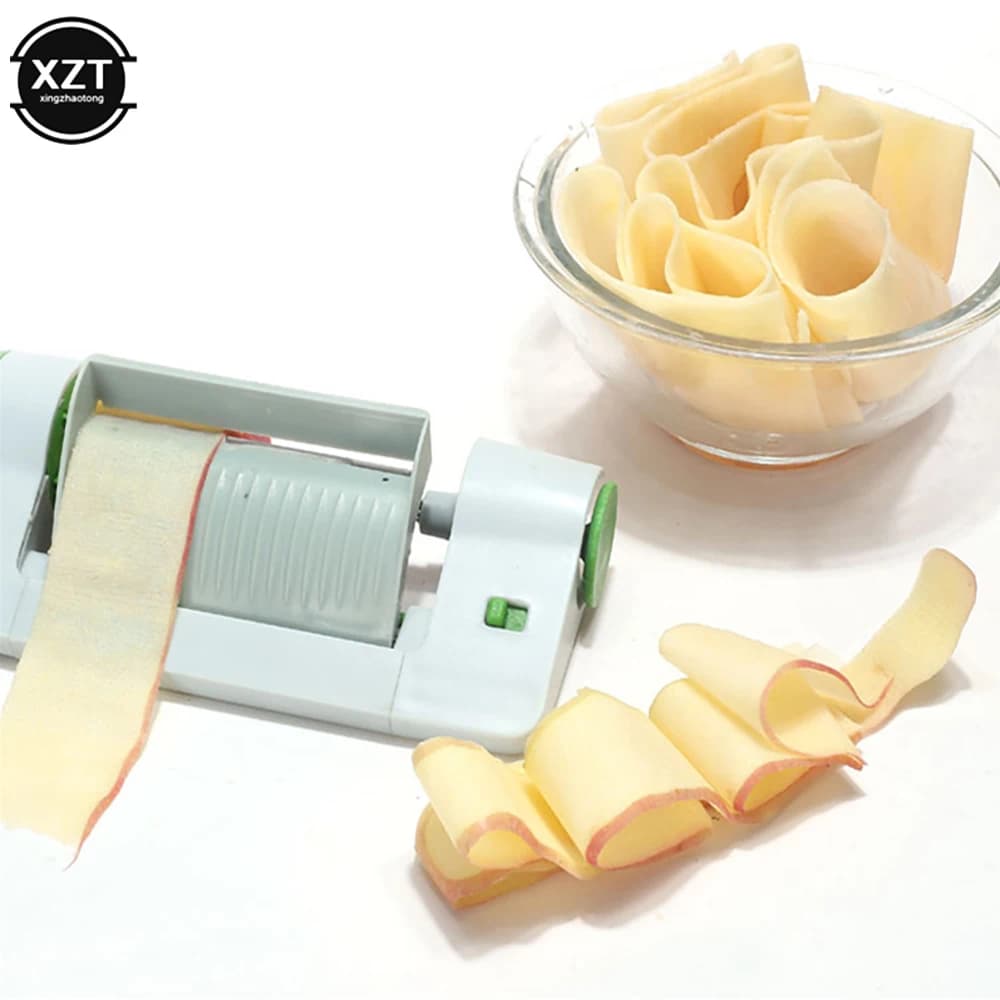 Trancheurs multifonctions pour légumes et fruits, coupe-fruits, rouleaux de pommes de terre, feuille