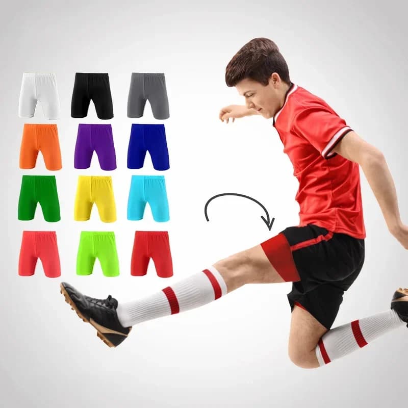 Été enfants garçon Capri collants de course pantalons enfants basket-ball Football Fitness exercice 