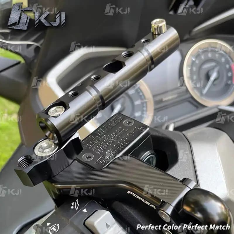 Pour Honda NSS FORZA 350/300/250/125/150/750 Barre de Renfort de Guidon CNC Barre d'équilibre de Mot