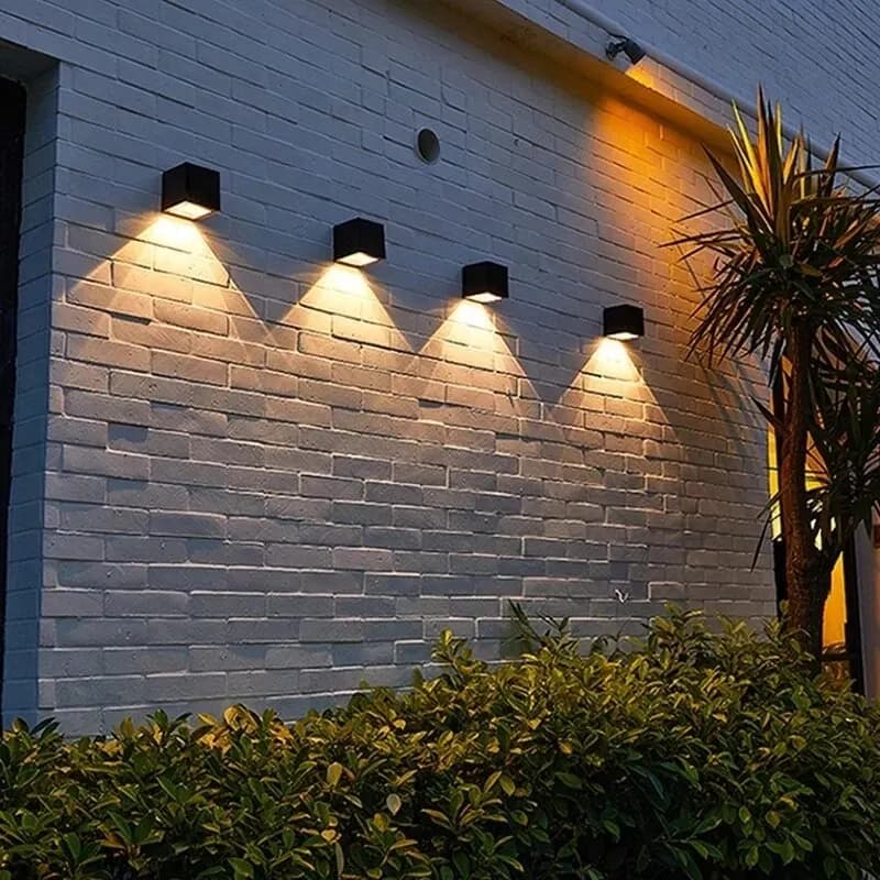 Applique Murale Solaire à LED avec Capteur de Soleil, Imperméable Conforme à la Norme IP65, Luminair