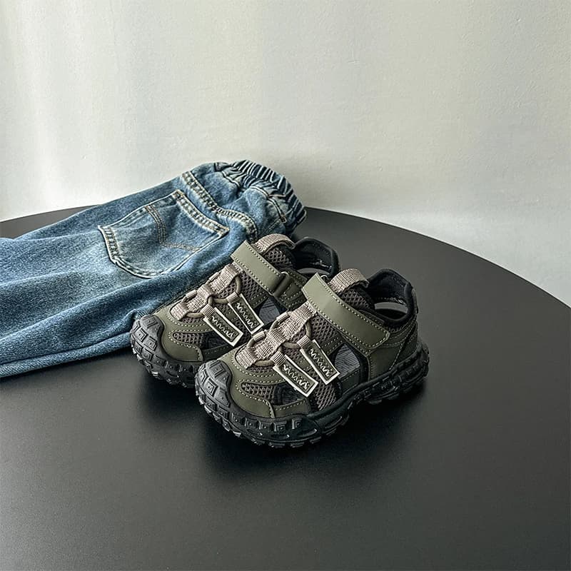 Sandales de sport d'été pour enfants, chaussures de course respirantes pour garçons et filles, antid