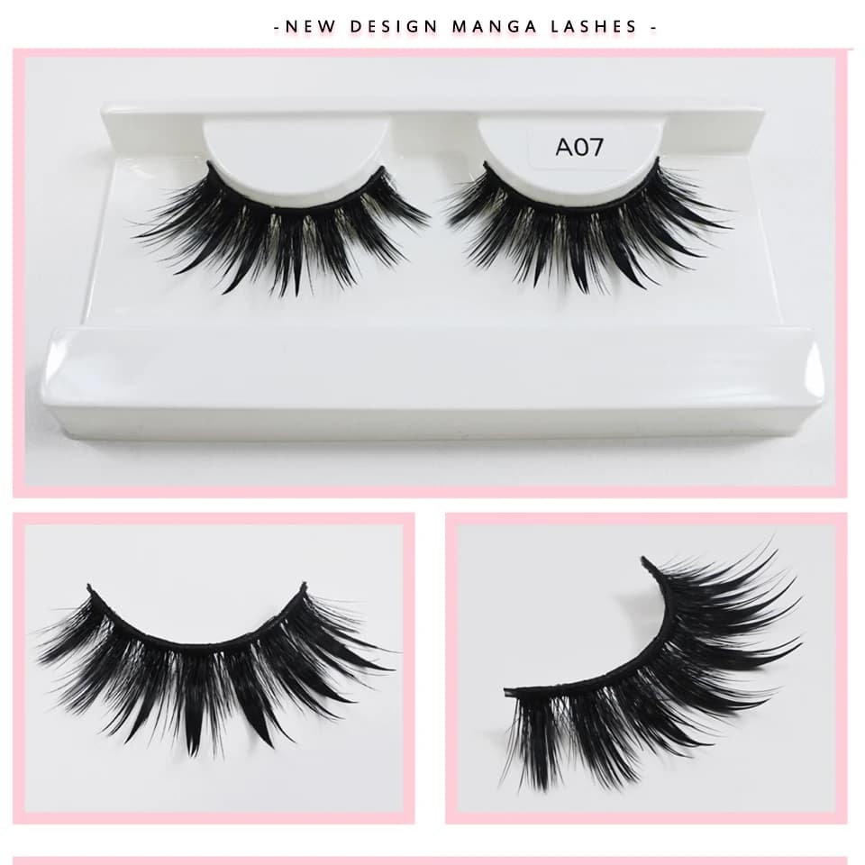 RED SIREN – faux-cils en Manga mouillés, longs, épais, naturels, à la mode, maquillage coréen, nouve