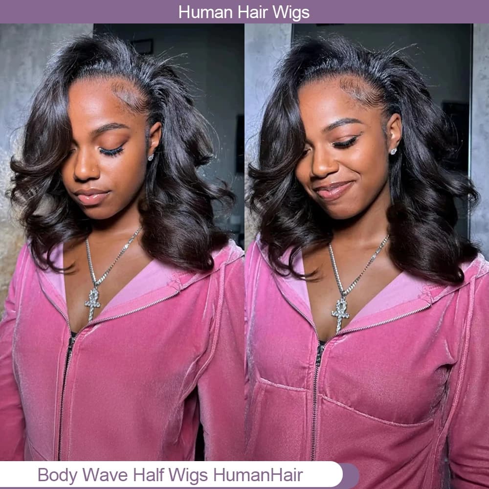 Nouvelle perruque 3-en-1 en cheveux humains, ondulée, densité 250%, avec bandeau, cordon de serrage,