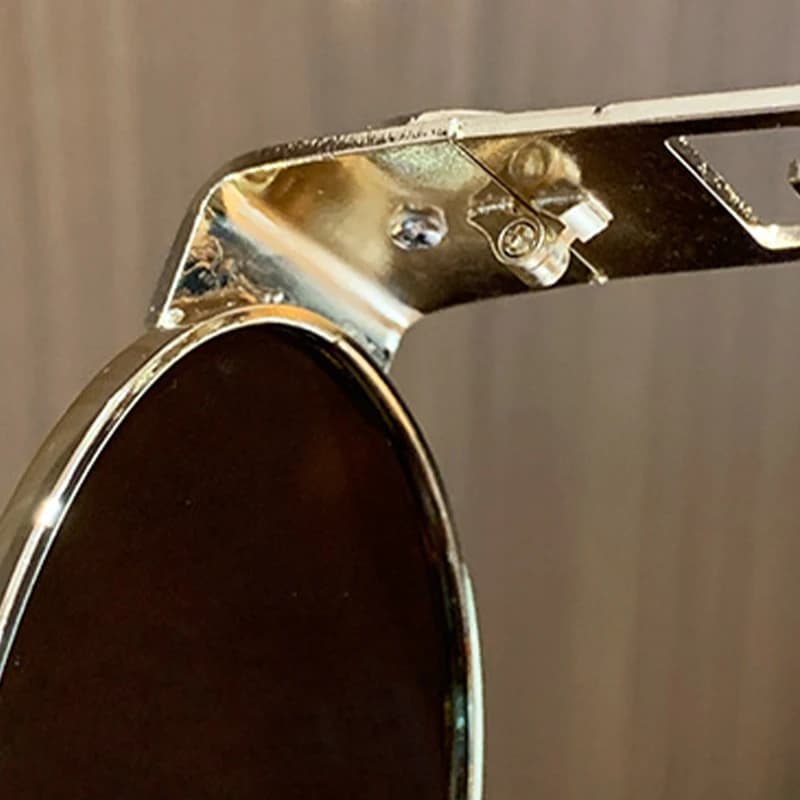 Lunettes de soleil ovales en métal, Style Vintage, monture complète, unisexe, à la mode, prêtes pour