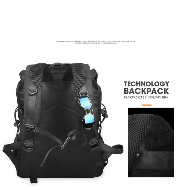 BJIAX hommes sac à dos loisirs voyage ordinateur sac à dos Simple Version coréenne des lycéens mode 