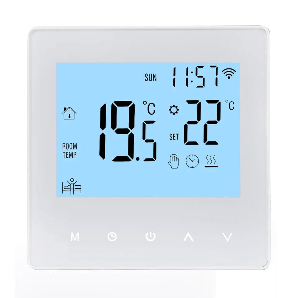 Thermostat WiFi Intelligent Tuya 3A/16A, régulateur de température de chauffage par le sol Programma