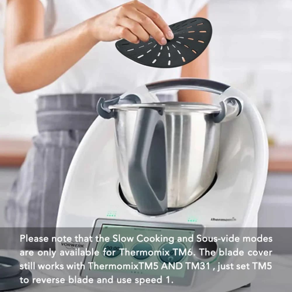 Couvercle de Couteau Innovant en Nylon, Protecteur de Lame, Compatible avec Vorwerk Thermomix BIMBY 