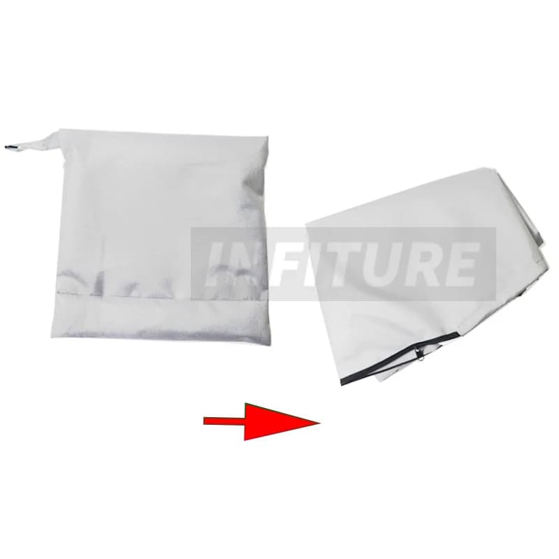 Pare-soleil étanche et anti-poussière pour moteur hors-bord de bateau, protection complète, gris, 42
