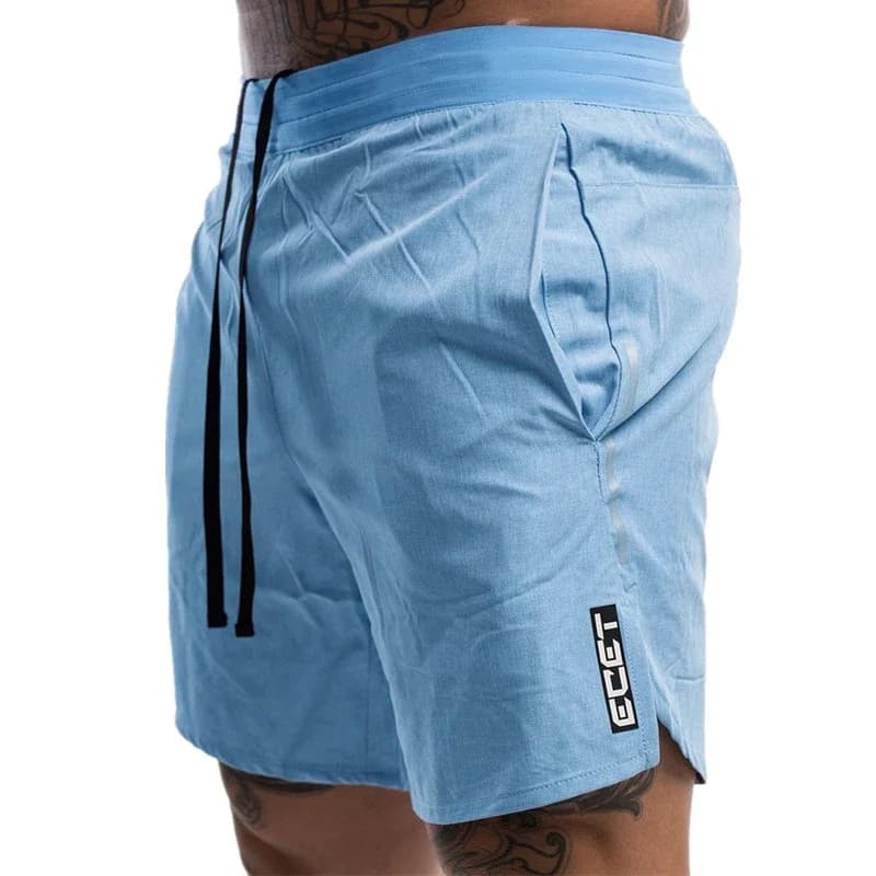Marque hommes Fitness musculation gymnases Shorts d'entraînement homme été mâle respirant séchage ra