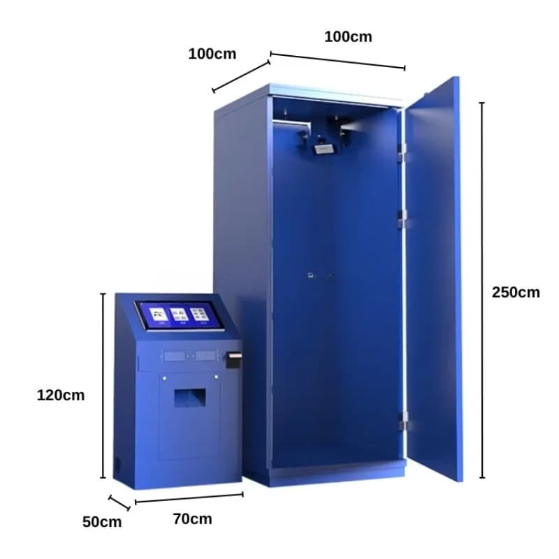 Machine de photomaton personnalisée avec caméra d'angle supérieur et effets photo spéciaux amusants 