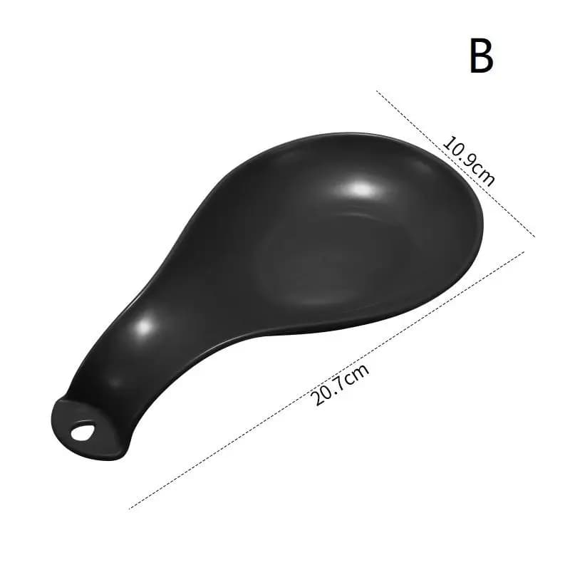 Repose-cuillère grand porte-cuillère en plastique résistant à la chaleur repose-cuillère de cuisine 