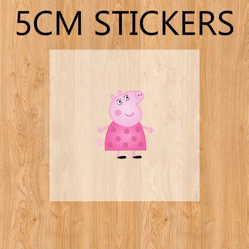 Peppa Pigs – T-shirt et robe pour filles, ensemble de vêtements à la mode avec numéros de dessin ani