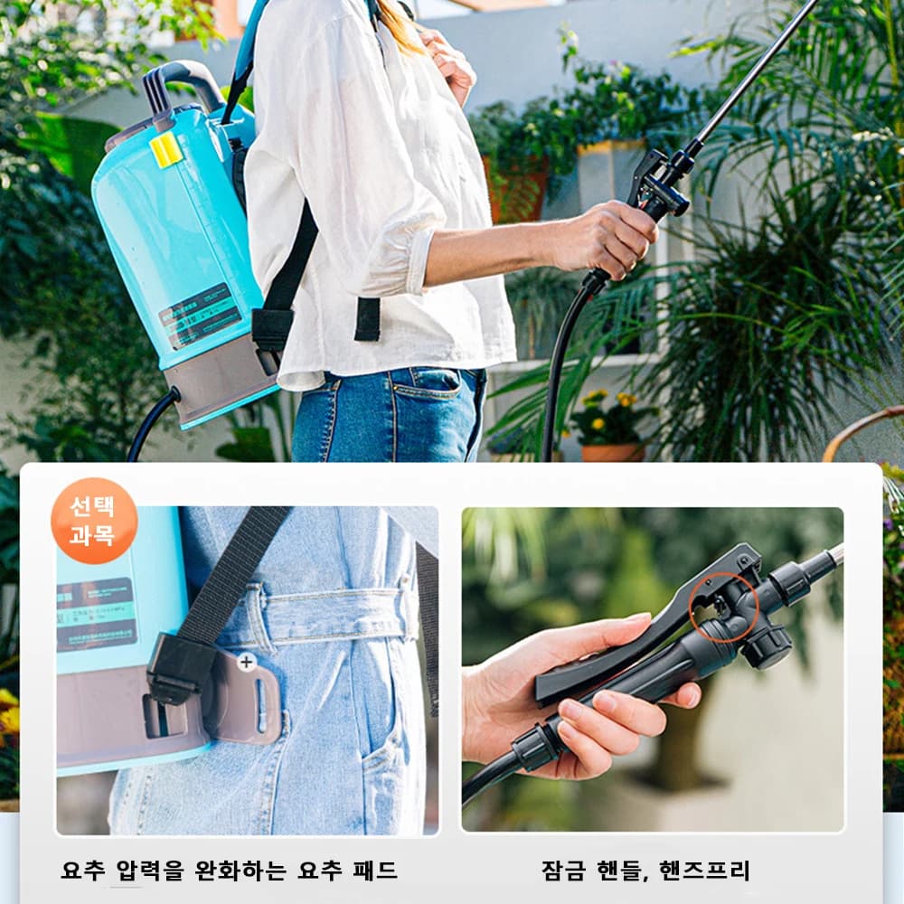 Pulvérisateur électrique d'irrigation arrière 10L, outil de jardinage agricole Rechargeable, pulvéri