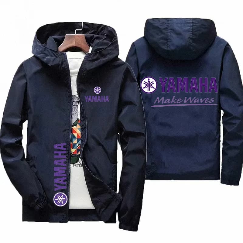 Veste coupe-vent légère Yamaha 2026, adaptée aux hommes, aux sports de plein air et aux vestes décon