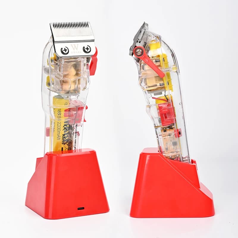 WMARK 7300 tr/min NG-108PRO Machine de coupe de cheveux Rechargeable tondeuse à cheveux couvercle Tr