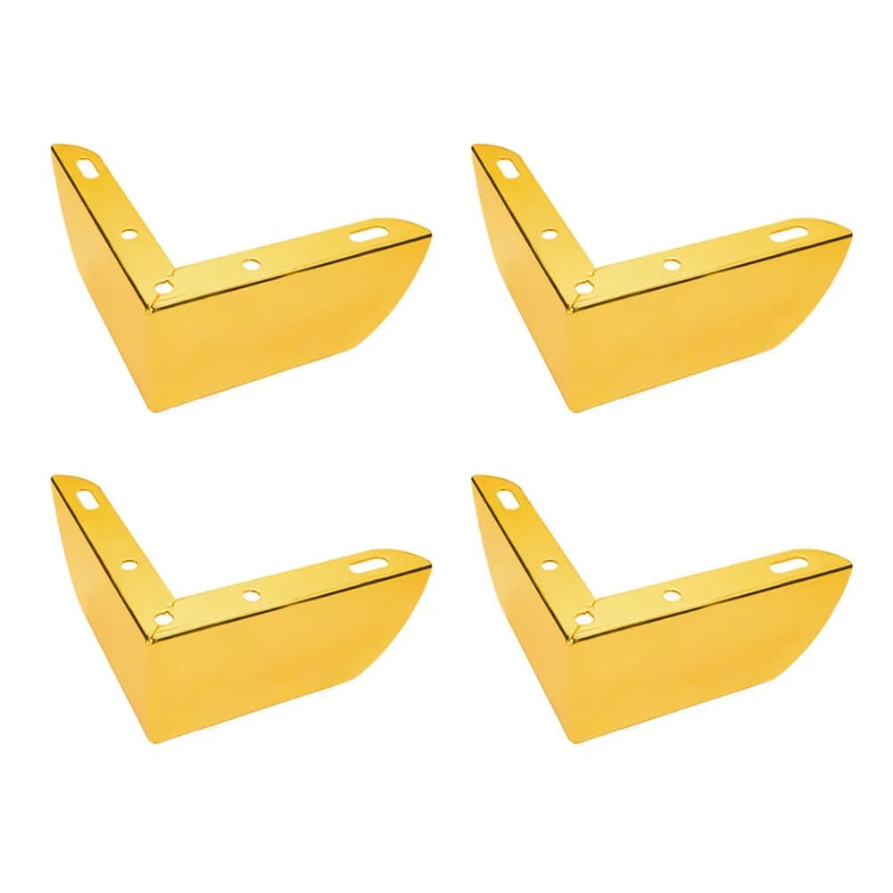 Mettez à jour votre canapé avec 4 pieds de canapé en métal de 5 5 cm, installation facile, élégant e