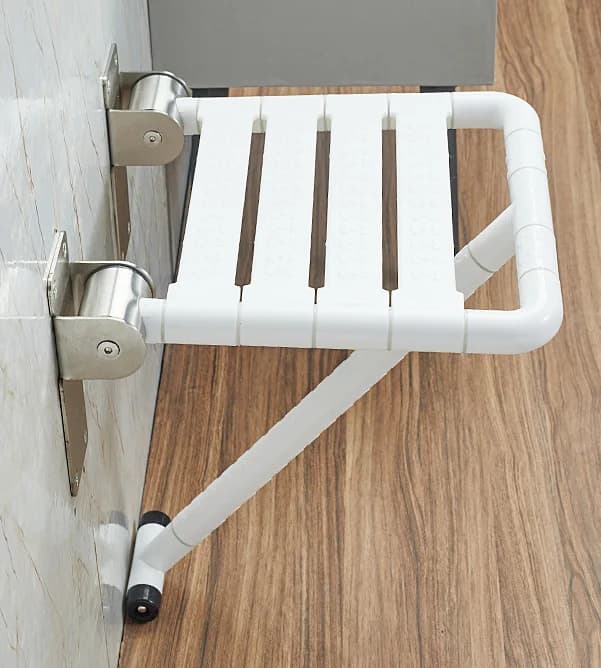 Chaises de douche pliantes murales pliables en acier inoxydable pour personnes âgées, salle de bain